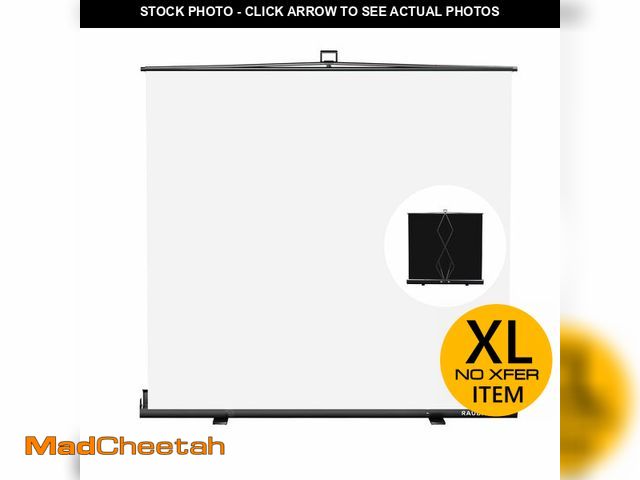 Lot 74-12628851 - Ã£â¬ÂWider StyleÃ£â¬â RAUBAY 78.7 x 82.7in Large Collapsible White Backdrop Screen Portable Ret...