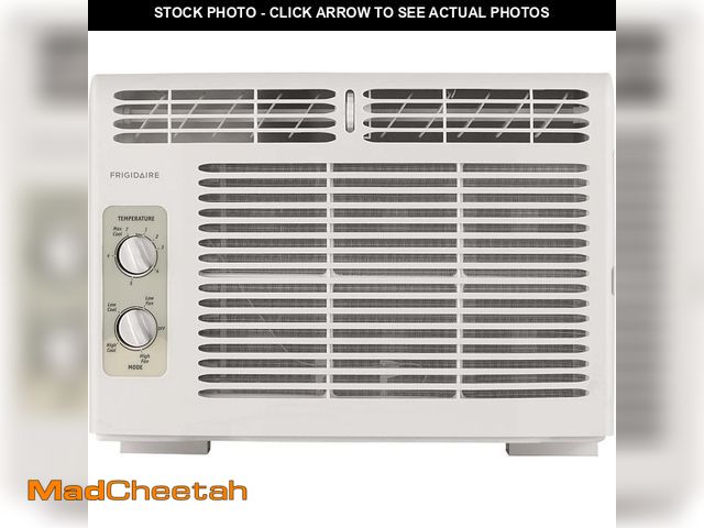 Lot 74-14604904 - Frigidaire 5,000 BTU  Window Air Conditioner Cools 150 sq. ft. with Mechanical Controls in White 115...