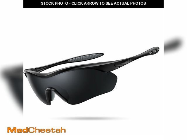 Lot 74-14210604 - Lamicall 22g Polarized Sports Sunglasses - Lightweight UV400 Protection Men Women Sun Glasses for Ba...