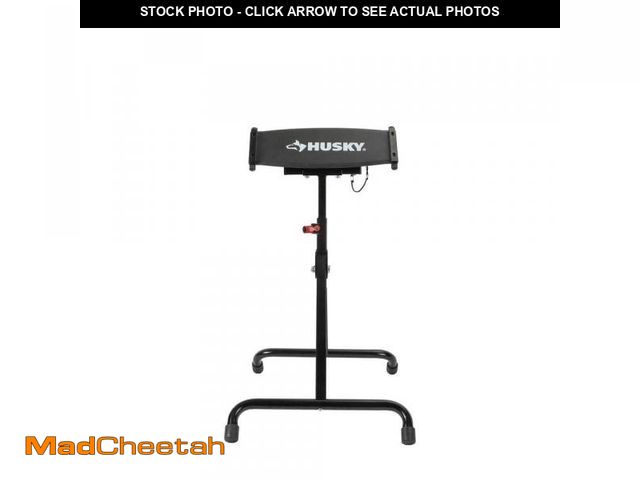 Lot 74-12463742 - Husky Foldable Glide Top Stand 26.38 in. H, 17.32 in. L x 27.17 in. W Stationary Glide Top Stand - U...