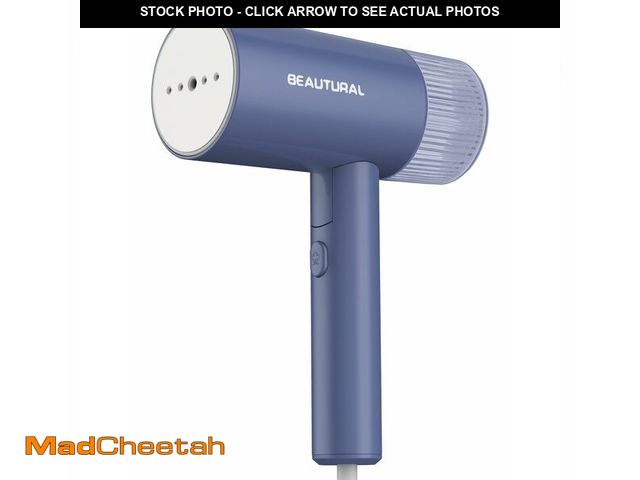 Lot 74-12709744 - BEAUTURAL Steamer for Clothes, Foldable Handheld Clothing Wrinkles Remover for Garments, 30-Second F...