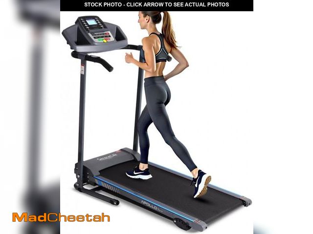 Lot 74-12206252 - SereneLife - Electric Folding Treadmill Exercise Machine - Smart Compact Digital Workout Fitness Tra...