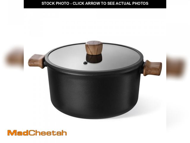 Lot 74-12525652 - Carote Titanium Non-Stick Dutch Oven,Large Capacity Stockpot with Lid, Induction Compatible, Dishwas...