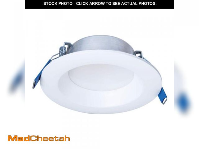 Lot 74-12491949 - HALO QuickLink Low Voltage, 4 in. Selectable CCT 2700-5000K, 600 Lumens, Recessed Canless LED Access...