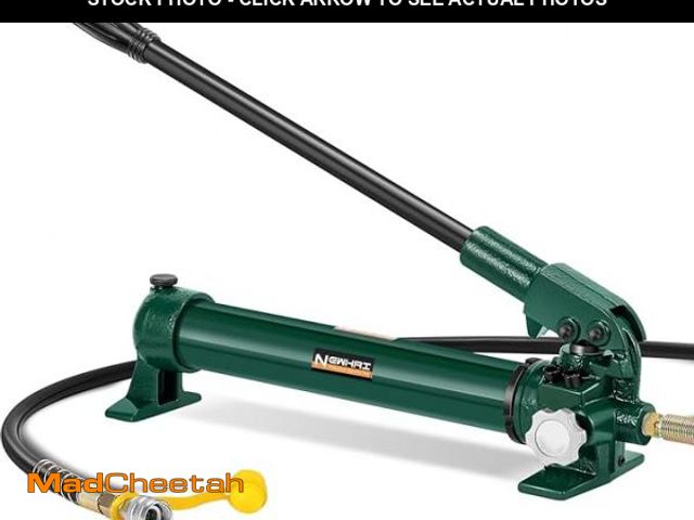 Lot 74-12141034 - Newhai Powerful Hydraulic Hand Pump 10000psi Hydraulic Manual Lifting Pump Single Acting Hand Operat...