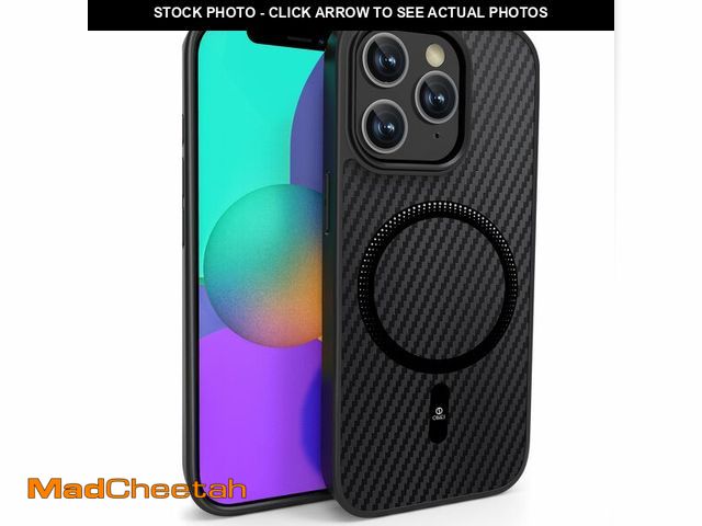 Lot 74-13718299 - ONES Magnetic for iPhone 11 pro Case, [Compatible with MagSafe][Military-Grade Drop Protection] Carb...