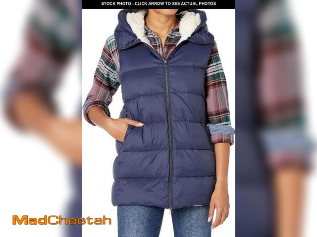 Lot 74-12397771 - Carve Designs Womens Davos Down Vest, Navy, X-Small US - UNUSED