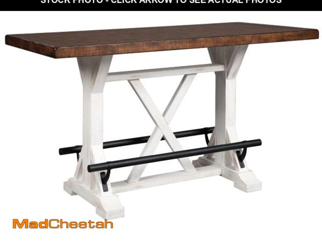 Lot 74-12105373 - Signature Design by Ashley Valebeck Pub Table, One Size, Brown - UNUSED