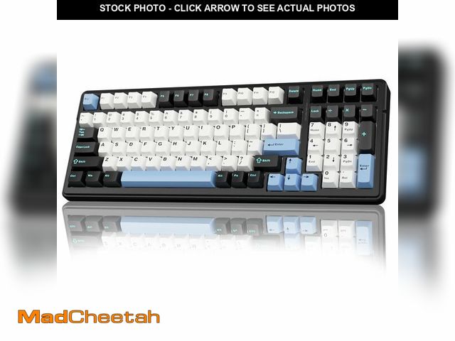 Lot 74-14378112 - AULA F99 Wireless Mechanical Keyboard,Tri-Mode BT5.0/2.4GHz/USB-C Hot Swappable Custom Keyboard,Pre-...