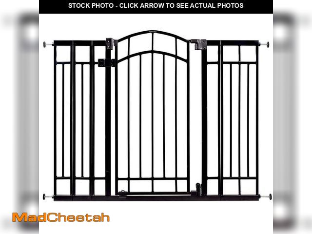 Lot 74-12892634 - INGENUITY The Doorway 48W Series Pet and Baby Gate, Pressure or Hardware Mounted Auto Close Door Bla...