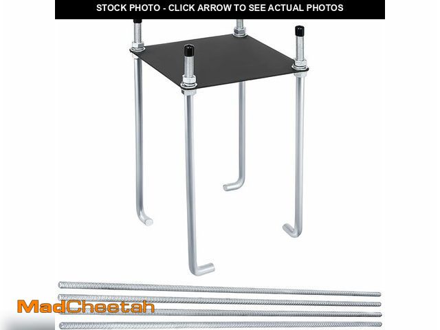 Lot 74-13698417 - Toriexon Basketball Hoop Anchor Kit 9", Universal Fit Ground Anchor Kit, Basketball Mounting Kit for...