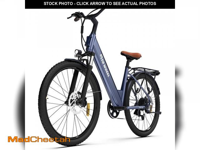 Lot 74-12515723 - 5TH WHEEL Electric Bike for Adult with 350W Motor, W18B 26" EBike with 36V 10.4Ah Removable Battery ...