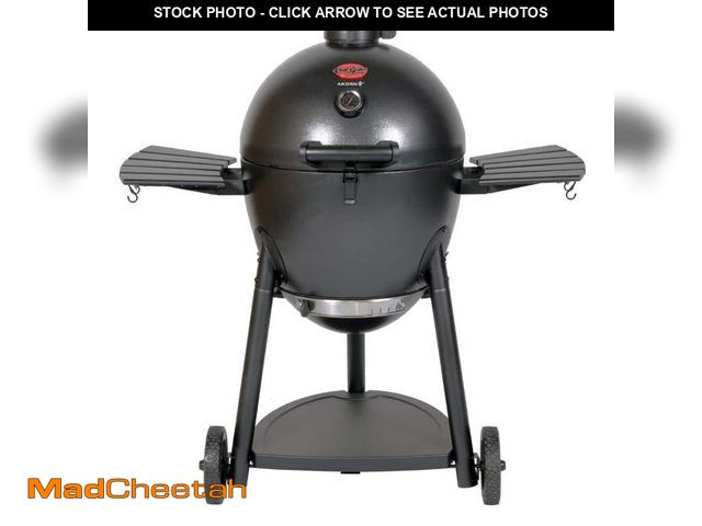 Lot 74-13225182 - Char-Griller Akorn 20-inch Kamado Charcoal Grill in Black - UNUSED