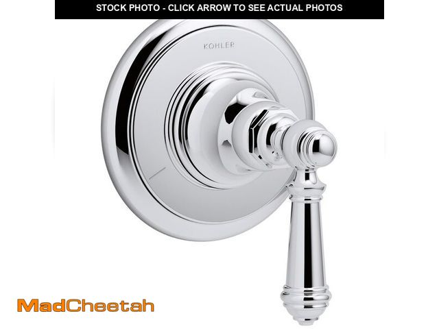 Lot 74-12713810 - KOHLER K-T72770-4-CP Artifacts Transfer Valve Trim with Lever Handle, Polished Chrome - UNUSED
