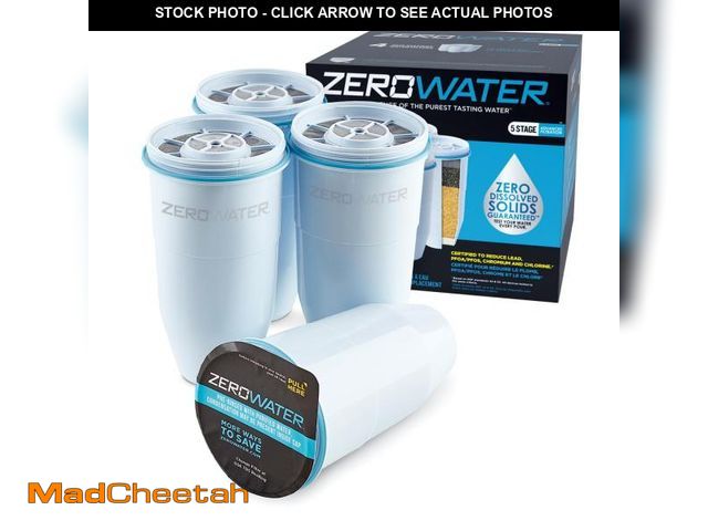 Lot 74-12434812 - Culligan ZeroWater Official Replacement Filter - 5-Stage 0 TDS Filter Replacement - System IAPMO Cer...