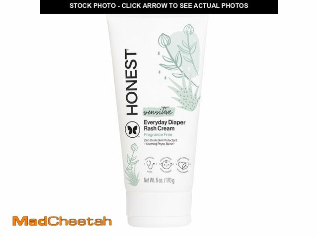 Lot 74-14065339 - The Honest Company Diaper Rash Cream, Zinc Oxide Ointment, Moisturizing &amp; Calming, Hypoallergeni...