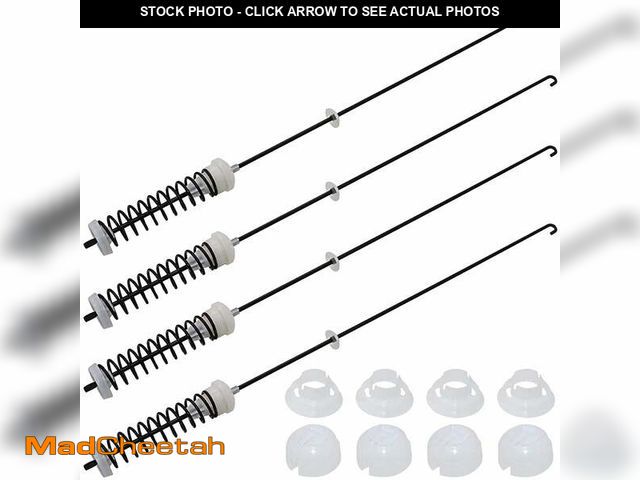 Lot 74-12579331 - W10780045 Washer Suspension Rods Kit for Whirlpool Kenmore Suspension Rods RTW4516FW1,11020102310 - ...