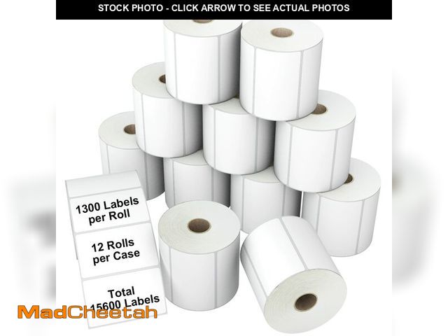 Lot 74-12702682 - Labelchoice 3-Proof 2"x1" Direct Thermal Barcode Labels Rolls for Zebra LP2824 ZD411 ZD410 ZD421 ZD4...
