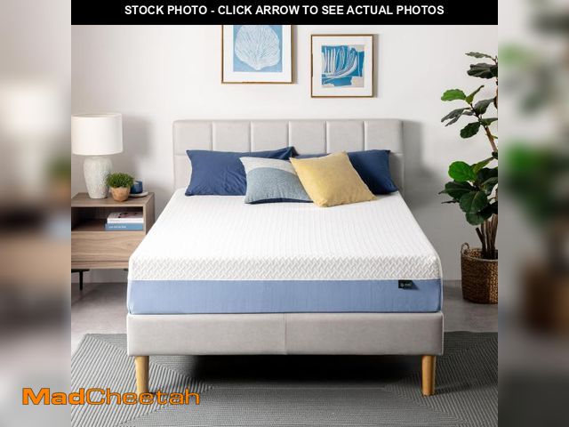 Lot 74-12445525 - ZINUS 10 Inch King Cooling Essential Memory Foam Mattress [NewVersion], Fiberglass Free, Medium Feel...