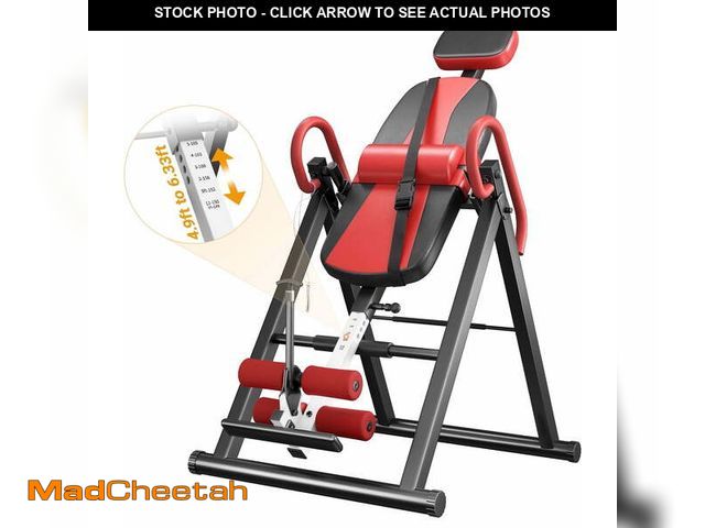 MadCheetah.com - Lot 74-13111974 - Heavy Duty Inversion Table, 300lb ...