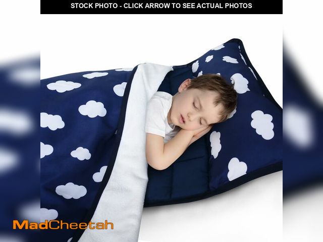 Lot 74-12608260 - Toddler Nap Mat with Pillow and Blanket, Cot Nap Mats for Daycare Preschool Kindergarten, Lightweigh...