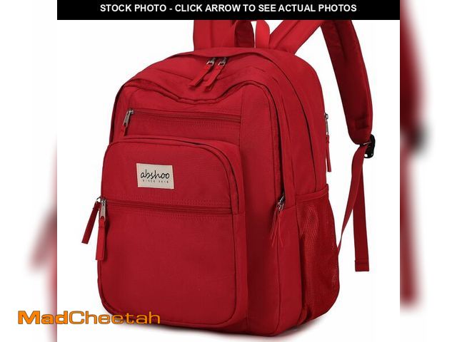 Lot 74-13844322 - abshoo 32L Big Student Laptop Backpack For College Men Women Middle High School Teen Bookbag Travel ...