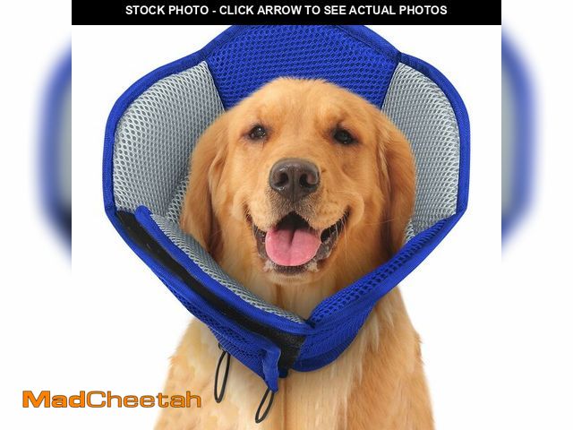 Lot 74-14065032 - SUNFURA Dog Cone - Soft Cone for Dogs to Stop Licking, Pet E-Collar Alternative After Surgery, Adjus...