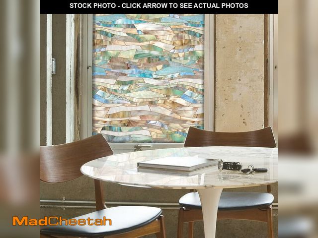 Lot 74-12827534 - Artscape Terrazzo Window Film 24" X 36" - UNUSED