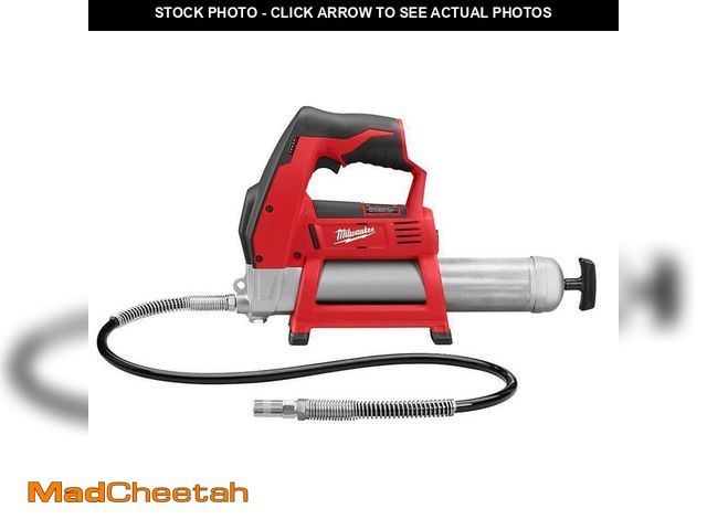 Lot 74-14246115 - Milwaukee M12 12V Lithium-Ion Cordless Grease Gun (Tool-Only) - UNUSED