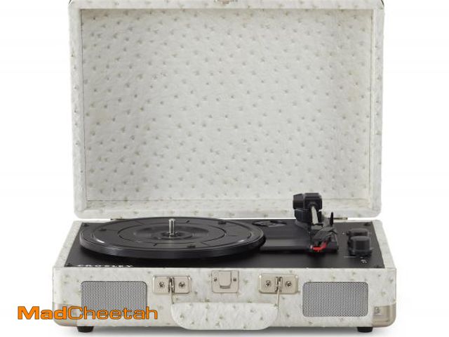Lot 74-12526544 - Crosley Cruiser Plus Vinyl Record Player with Speakers and Wireless Bluetooth - Audio Turntables - U...