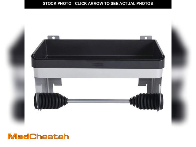 Lot 74-12684044 - Rubbermaid FastTrack Garage Wall Storage Slat Panel System Paper Towel Holder - UNUSED