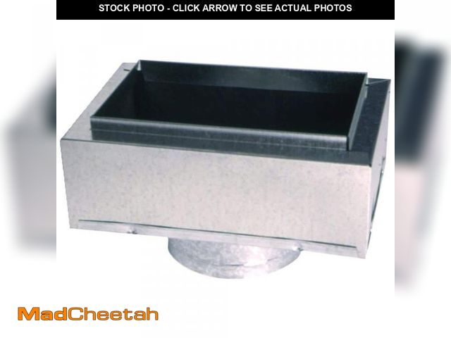 Lot 74-12517878 - Master Flow 12 in. x 6 in. to 8 in. Insulated Register Box - UNUSED