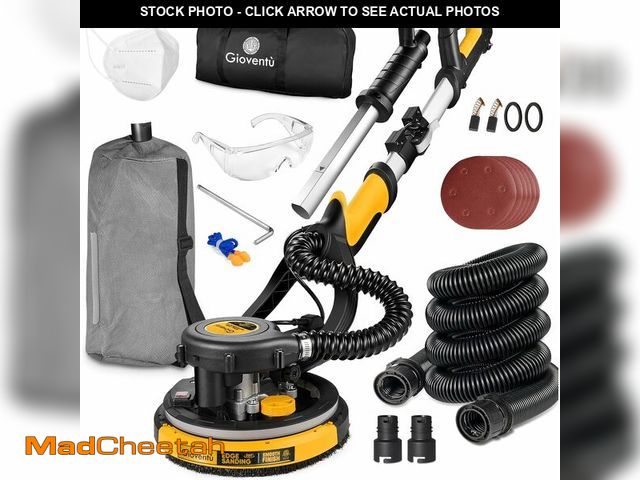 Lot 74-13088333 - Drywall Sander, 750W Powerful Electric Drywall Sander with Vacuum Attachment, Auto Dust Collection, ...