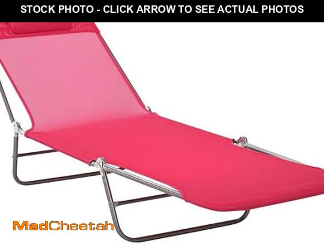 Lot 74-12096385 - Outsunny Folding Chaise Lounge Chair, Pool Sun Tanning Chair, Outdoor Lounge Chair with Reclining Ba...