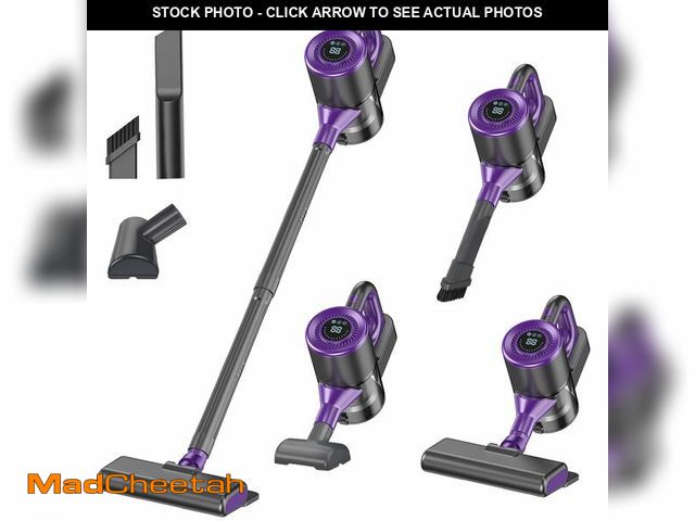 Lot 74-13541760 - Cordless Vacuum Cleaner, Powerful Suction Vacuum Cleaners for Home, Stick Vacuum Cordless Rechargeab...