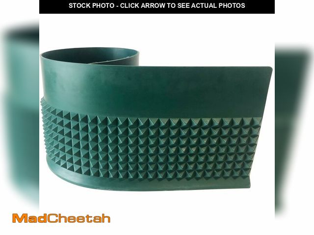 Lot 74-13623562 - Craps Diamond Pyramid Rubber Bumper - Craps Table Top Set Felt Mat Wall,48"x11"Dark Green Backboard,...