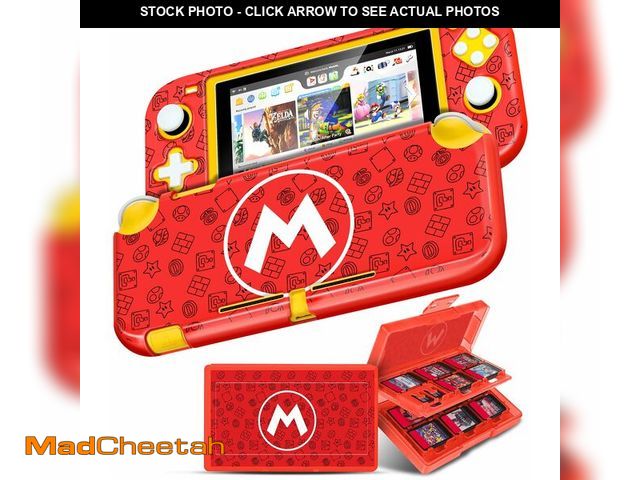 Lot 74-13543637 - Gurgitat 2 in 1 for Nintendo Switch Lite Case Protector - 24 Game Card Holder Case &amp; Switch Lite...