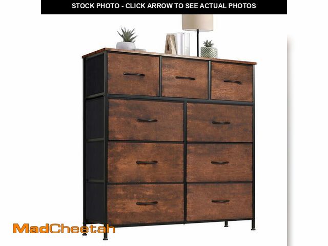 Lot 74-13779693 - CONCETTA 9-Drawer Fabric Dresser Storage Chest for Bedroom, Closet, Storage Furniture for Adults, Ru...