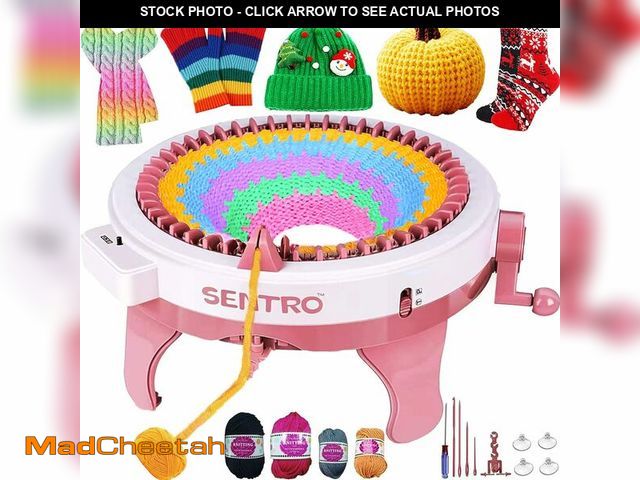 Lot 74-13710488 - SENTRO Knitting Machine 48 Needles Knitting Machine with Row Counter, Smart Automatic Knitting Loom ...