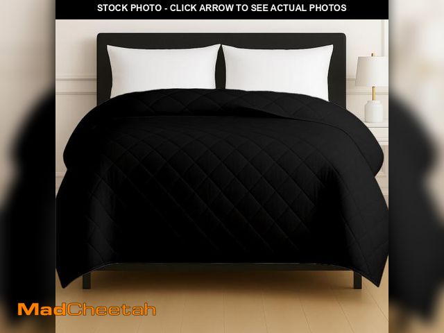 Lot 74-12232295 - HomeSmart 50lbs Weighted Blanket King Size, Extra Heavy Blanket, Fits Standard and California King B...