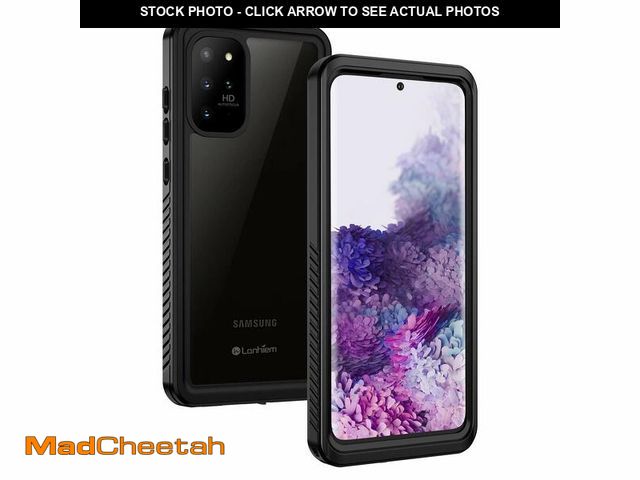 Lot 74-13473892 - Lanhiem for Samsung Galaxy S20+ Plus Case, IP68 Waterproof Dustproof Shockproof Case with Built-in S...