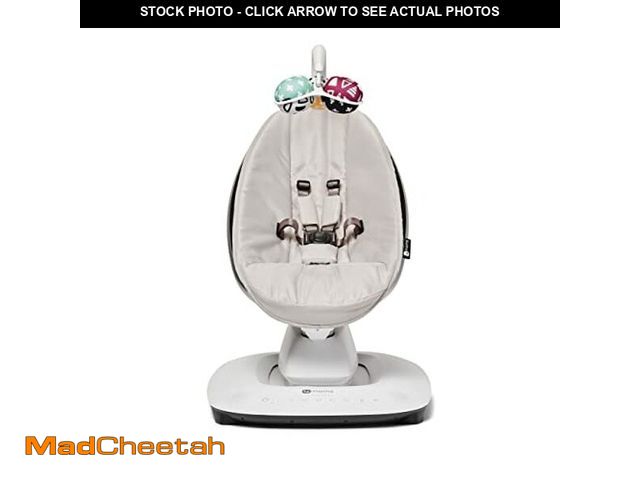 Lot 74-12544523 - 4moms MamaRoo Multi-Motion Baby Swing, Bluetooth Enabled with 5 Unique Motions, Grey - UNUSED