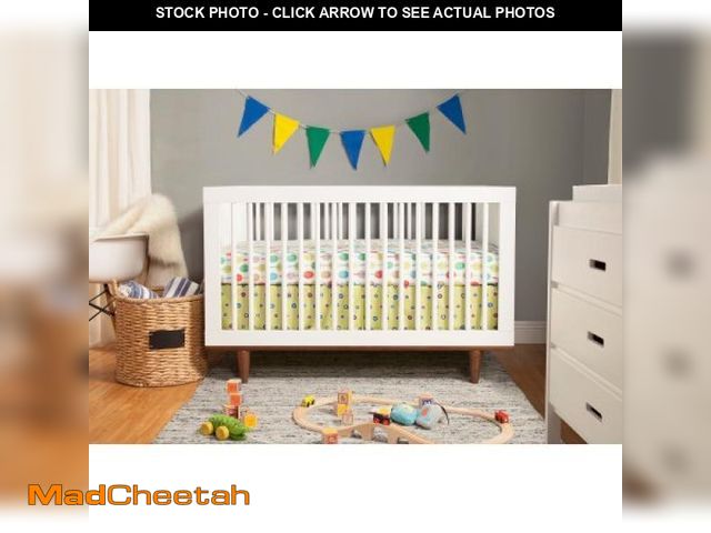 Lot 74-12133272 - DaVinci Marley 3-in-1 Convertible Crib - Walnut - UNUSED