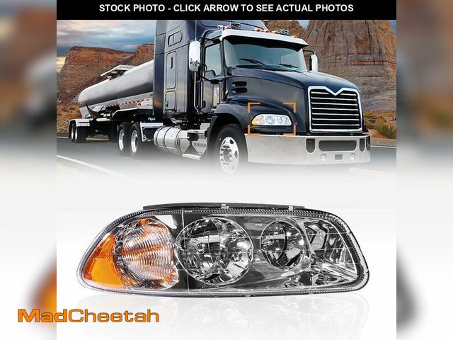 Lot 74-13927127 - Hpdmauto Headlight fit for 1996-2007 Mack Vision Truck DOT/SAE Approved Right Passenger Side - UNUSE...