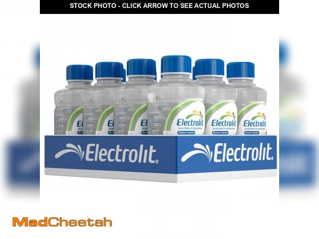 Lot 74-12350352 - Electrolit, Electrolyte Beverage, Coconut, 21 Fl Oz bottle (Pack of 12)(Best by 10/2027) - UNUSED