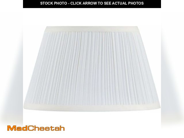 Lot 74-11124744 - Aspen Creative 59201, Empire Uno Lamp Shade, Off-White, 7-9/10"" Top x 11-8/10"" Bottom x 7-1/2"" Sl...
