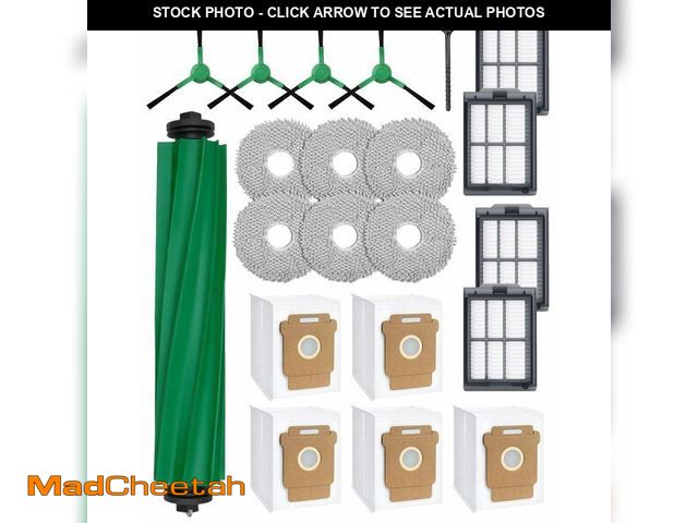 Lot 74-14376986 - 21 Pcs Replacement Parts for iRobot Roomba 505X, Plus 405/505/507 Combo Robot Vacuum Cleaner: 1 Main...