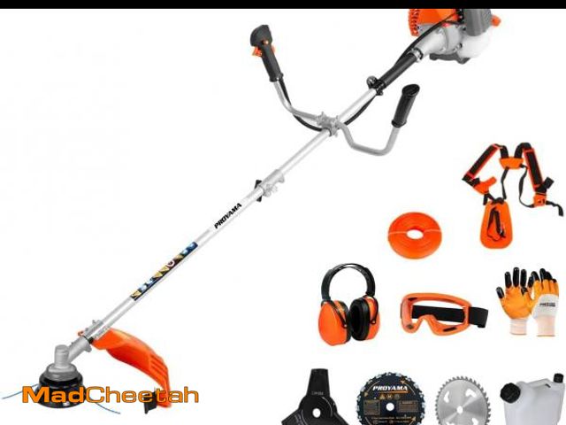 Lot 74-12352980 - PROYAMA 42.7cc Gas Weed Wacker, 3 in 1 Weed Eater Gas Powered, Brush Cutter and Gas String Trimmer 2...