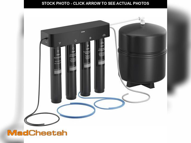 Lot 74-12664512 - Moen 4-Stage Under Sink Reverse Osmosis Advanced Water Filtration System, F9900 - UNUSED