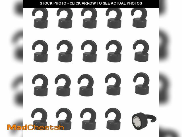 Lot 74-14210082 - JINGZHAN Mini Magnetic Hooks, Small But Strong Magnets for Hanging Lights Jewelry Ornaments Keys, Ti...